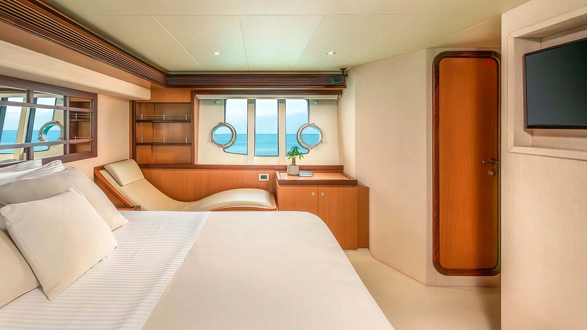 Аренда яхты Ferretti 630 Escape на Миконосе